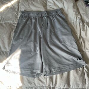 Champion Gray Athletic Shorts for Workouts